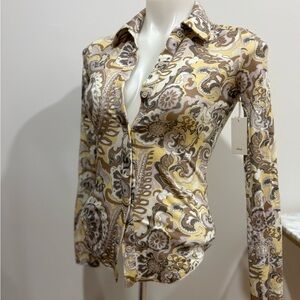 Wilfred Paisley Button-Down Shirt